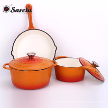 High Quality colorful Enamel Cast Iron Cookware/casserole